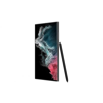 Samsung Galaxy S22 Ultra 5G Black 256GB - 6.8 120 Hz AMOLED Display, 108MP+12MP+10MP+10MP Rear Camera, 40MP Selfie Camera, 8K Video, S-Pen included (CAD Version & Warranty) S22 Ultra Black 256