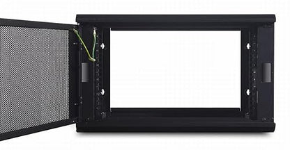 APC NetShelter 6U Wallmount Rack Enclosure Server Cabinet, AR106, Unassembled