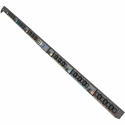 Eaton Electrical - EVMA4609X - Eaton 3-Phase Managed Rack PDU G4, 208V, 42 Outlets, 48A, 17.3kW, 460P9W Input, 10 ft.