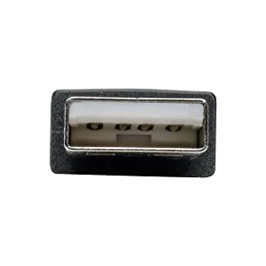 Tripp Lite 18in USB to Null Modem Serial Adapter Cable FTDI w/COM Retention M/F 18" (U209-18N-NULL) USB-A to DB9 (M/F)