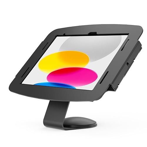 Compulocks iPad 10.9 10th Gen Space Enclosure Core Counter Stand or Wall Mount Black