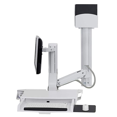 Ergotron 45-594-216 SV Combo System with Worksurface