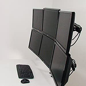 Amer mounts AMR6P - Hex Monitor Pole Mount (Grommet Base)