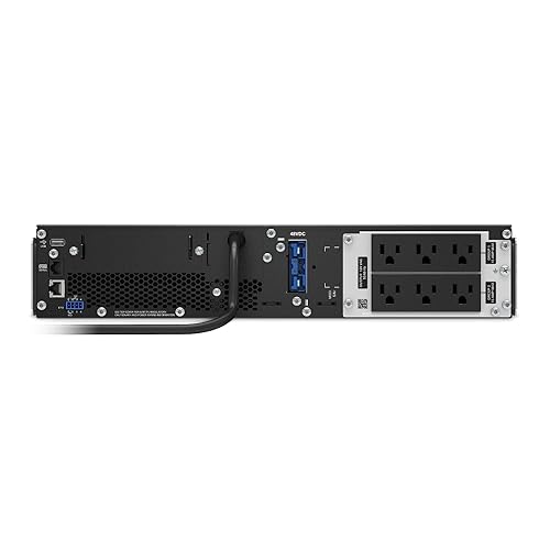 APC UPS 1500VA Smart-UPS Single Phase Online Uninterruptible Power Supply, Rack Mount UPS (SRT1500RMXLA) Rack Mount 1500VA