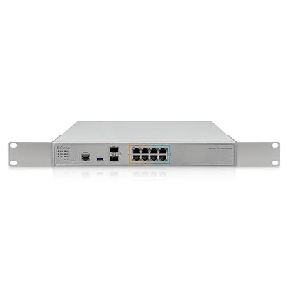 EnGenius Cloud Managed [ESG620] 2.2 GHz Quad-Core SD-WAN Gateway with Dual-WAN, 8 2.5 GbE LAN (4 PoE+), Auto-VPN, stateful Firewall, and Cellular failover