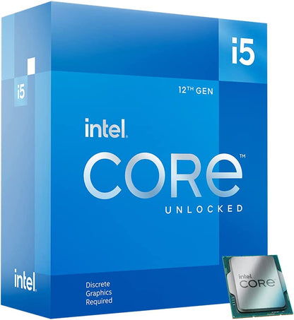 Intel Core i5-12600KF Desktop Processor 10 (6P+4E) Cores up to 4.9 GHz Unlocked  LGA1700 600 Series Chipset 125W
