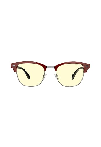 Gunnar Unisex's Diablo Iv Sanctuary Edition Blue Light Gaming Glasses, Blood-Onyx, 53mm