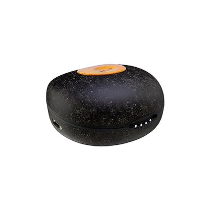 House of Marley Champion 2: True Wireless Earbuds with Microphone, Bluetooth Connectivity, 35 Hours Total Playtime, and Sustainable Materials, Signature Black
