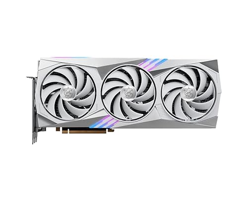 MSI Gaming GeForce RTX 4080 16GB GDRR6X 384-Bit HDMI/DP Nvlink Tri-Frozr 3 Ada Lovelace Architecture Graphics Card (RTX 4080 16GB Gaming X Trio White)