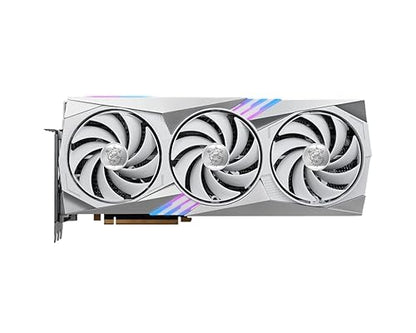MSI Gaming GeForce RTX 4080 16GB GDRR6X 384-Bit HDMI/DP Nvlink Tri-Frozr 3 Ada Lovelace Architecture Graphics Card (RTX 4080 16GB Gaming X Trio White)