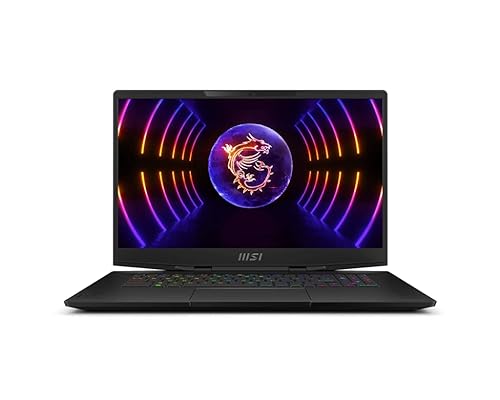 MSI Stealth 17 Studio 17.3" QHD 240Hz Ultra Thin and Light Gaming Laptop, Intel Core i7-13700H, RTX 4070, 32GB DDR5, 1TB NVMe SSD, VR Ready, Per-Key RGB,IR Cam, Win11 PRO, Stealth 17Studio A13VG-020CA