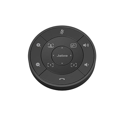 Jabra PanaCast Remote Control – Jabra PanaCast 50 Intuitive Remote Control for Easy in-Room Operation Without Leaving Your Seat, Access Presets and PTZ-Controls, Adjust Volume and More, Black PanaCast 50 Remote Black
