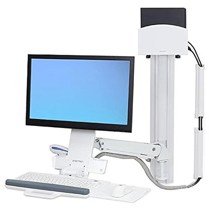 Ergotron 45-273-216 Bright White SV Combo ARM NO WS