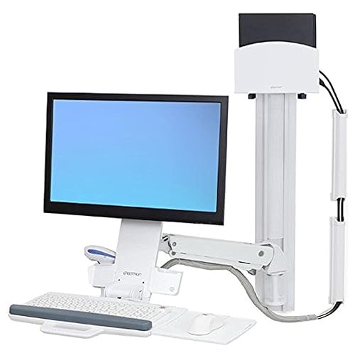 Ergotron 45-273-216 Bright White SV Combo ARM NO WS