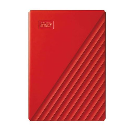 Western Digital 2TB My Passport Portable External Hard Drive - Red