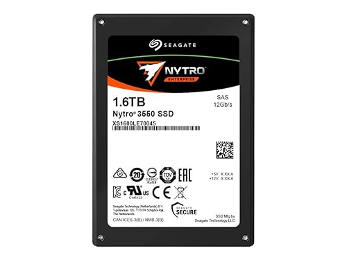 Seagate Nytro 3000 XS1600LE70045 1.60 TB Solid State Drive - 2.5 Internal - SAS [12Gb/s SAS] - Mixed Use