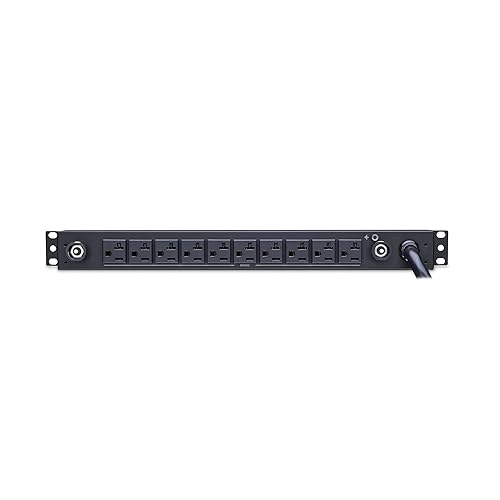 CyberPower PDU30BT10F10R Basic PDU, 100-125V/30A, 20 Outlets, 1U Rackmount