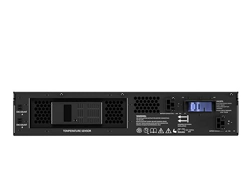 Liebert GXT5 72V, 3kVA, 2U, External Extended Run Battery Cabinet for Online Double Conversion UPS, Hot Swappable External Battery for Sine Wave Uninterruptible Power Supply(GXT5-EBC72VRT2U) 78V