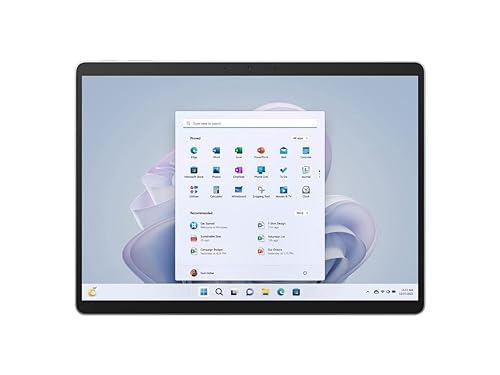 Microsoft Surface Pro 9 Tablet - 13" - Core i7 12th Gen i7-1265U Deca-core (10 Core) 1.80 GHz - 32 GB RAM - 1 TB SSD - Windows 10 Pro - Platinum - 2880 x 1920 - PixelSense Display - 15.50 Hours M