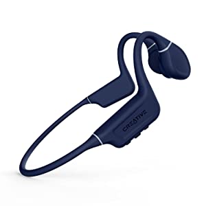Creative Outlier Free Pro Wireless Bone Conduction Headphones with Bluetooth 5.3 and IPX8 Waterproof, Built-in 8GB MP3, Multipoint connectivity, Up to 8 Hours of Battery Life, Built-in Mic