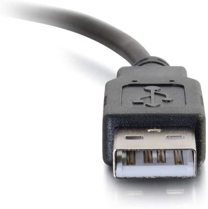 C2g/ cables to go C2G USB Cable, USB 2.0 Cable, USB C to A Cable, Black, 6 Feet (1.82 Meters), Cables to Go 28871 6 Feet Type C Male to A Male