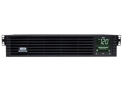 Tripp Lite SM1500RMXL2UTAA 1500VA 1350W UPS Line Interactive LCD Battery Back Up Rackmount 2U AVR, 120V, Black