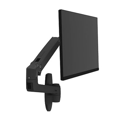 Ergotron – LX Single Monitor Arm, VESA Wall Mount – for Monitors Up to 34 Inches, 7 to 25 lbs – Matte Black