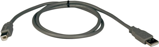 Tripp Lite USB 2.0 Hi-Speed A/B Cable (M/M) 3-ft. (U021-003)