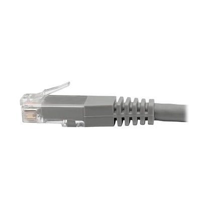 Tripp Lite N200-010-GY Cat6 Cat5e Gigabit Molded Patch Cable RJ45 M/M 550MHz Gray 10' 10' 10 ft. Gray
