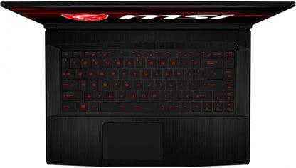 MSI GF63 15.6" Gaming Laptop Intel Core i5-10500H GTX1650 8GB 512GB NVMe SSD Win10 - Black (10SC-838)