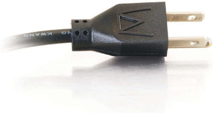 C2g/ cables to go C2G Power Cord, Long Extension Cord, Power Extension Cord, 18 AWG, Black, 10 Feet (3.04 Meters), Cables to Go 03116
