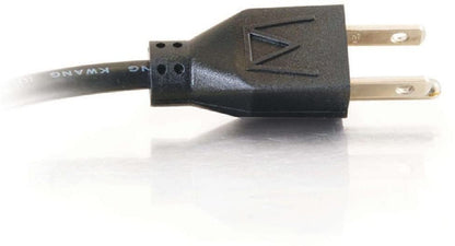 C2g/ cables to go C2G Power Cord, Long Extension Cord, Power Extension Cord, 18 AWG, Black, 12 Feet (3.65 Meters), Cables to Go 53408