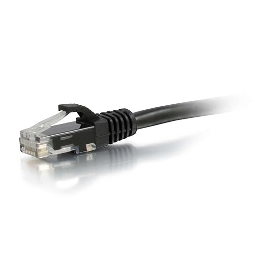 C2G 31352 Cat6 Cable - Snagless Unshielded Ethernet Network Patch Cable, Black (35 Feet, 10.66 Meters) 35 Feet/ 10.66 Meters Black