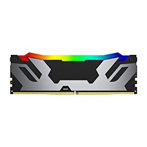 Kingston Fury Renegade RGB 32GB (2x16GB) 7200MT/s DDR5 CL38 DIMM Desktop Memory (Kit of 2) | Intel XMP 3.0 | Infrared Sync Technology | Overclocking Stability | KF572C38RSAK2-32 7200 MHz 32GB (2x16GB)