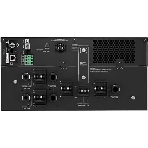 Liebert Vertiv Liebert GXT5 UPS - 4900VA/4600W 208V | Online Rack Tower Energy Star UPS w/ Network Card 4900VA/4600W