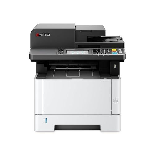 KYOCERA ECOSYS MA4000wifx Monochrome All-in-One Wireless Laser Printer (Print/Copy/Scan/Fax) up to 42ppm, Dual Scan Document Processor and Free OCR, Cloud & Mobile Utilities MFP, Wifi & HyPAS
