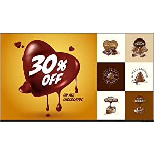Sharp NEC Display AQUOS 4P-B50EJ2U Digital Signage Display - 49.5" LCD - High Dynamic Range (HDR) - 3840 x 2160 - Direct LED - 300 Nit - 2160p - HDMI - USB - SerialEthernet