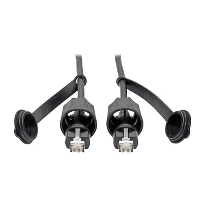 Tripp Lite N206-PC50-IND CAT5E/Cat6 Patch Cable RJ45 CMX Outdoor Industrial, 50'