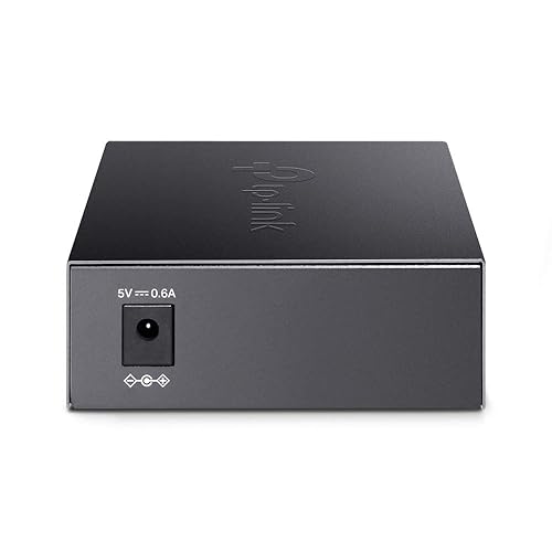 TP-Link TL-FC311B-2 | Gigabit WDM SFP to RJ45 Fiber Media Converter | Fiber to Ethernet Converter | 10/100/1000Mbps RJ45 Port to 1000Base-LX Single-Mode Fiber