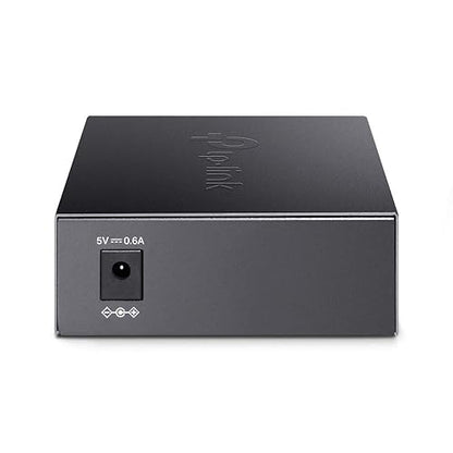 TP-Link TL-FC311B-2 | Gigabit WDM SFP to RJ45 Fiber Media Converter | Fiber to Ethernet Converter | 10/100/1000Mbps RJ45 Port to 1000Base-LX Single-Mode Fiber