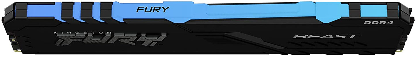 Kingston FURY Beast RGB 32GB (2x16GB) 3600MHz DDR4 CL18 Desktop Memory Kit of 2 KF436C18BBAK2/32 3600MHz 32GB (2x16GB) RGB