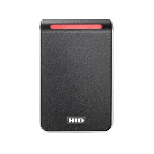HID Signo 40 Smart Card Readers - Contactless - Cable - 3.94" Operating Range - Pigtail - Wall Mountable, Box Mount - Black, Silver - Min 100 Units
