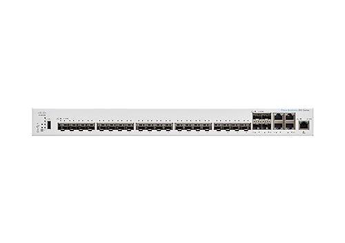 Cisco Business CBS350-24XS Managed Switch | 24 Port 10G SFP+ | 4x10GE Shared | Limited Lifetime Hardware Warranty (CBS350-24XS-NA) 24-port 10G SFP+ / 4 x 10GE (Shared)
