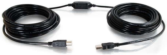 C2g/ cables to go C2G USB Long Extension Cable, USB Cable, USB A to B Cable, Black, 25 Feet (7.62 Meters), Cables to Go 38989 USB A Male to B Male 25 Feet Black