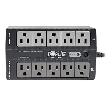 Tripp Lite 550Va 300W Ups Eco Green Battery Back Up Compact 120V USB Rj11, 8 Outlets ECO550UPS 550 VA
