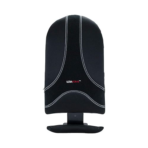ObusForme Ultraforme Universal Backrest |Relief for Lower Back Muscles and Lumbar Discs|Black