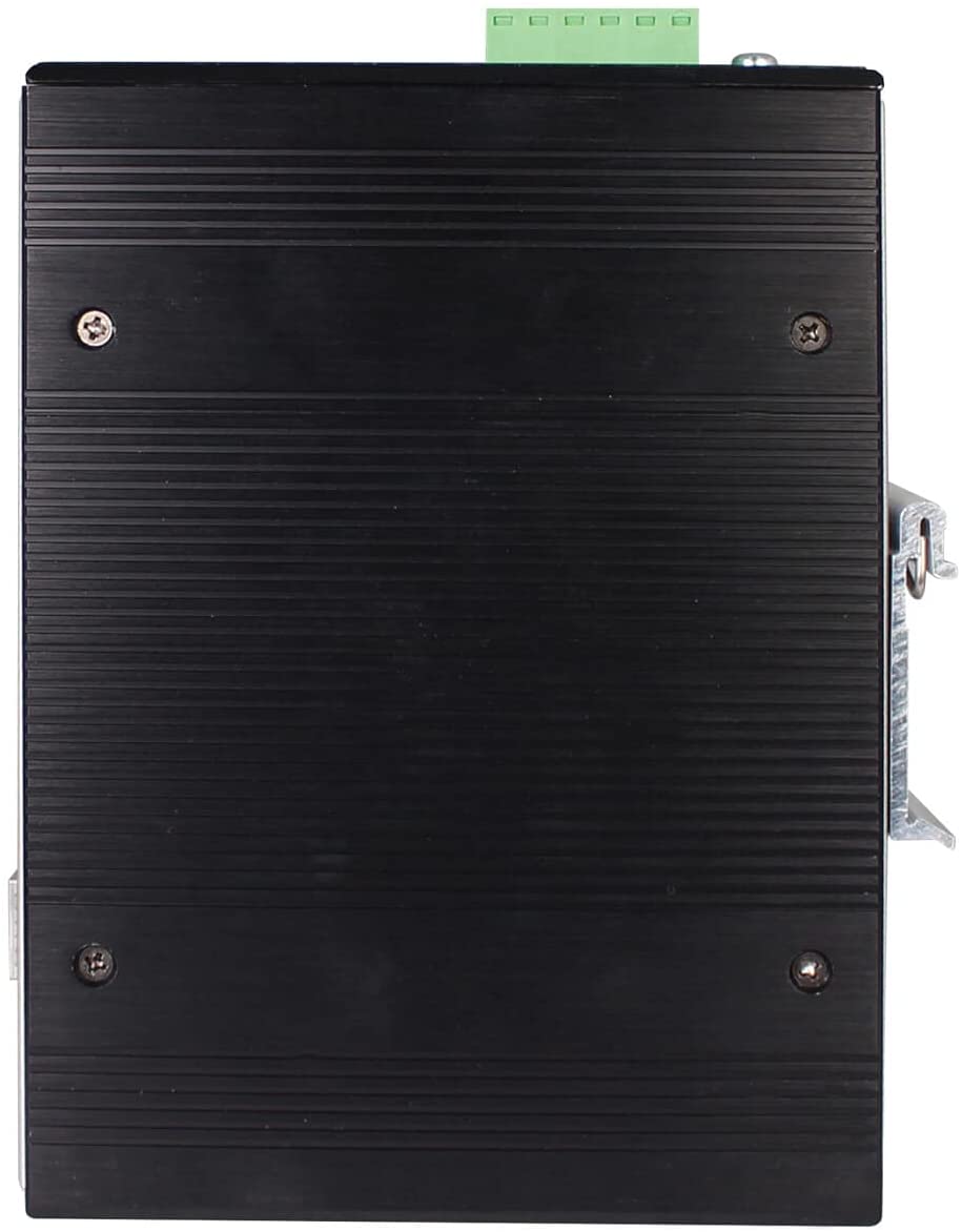 Tripp Lite Industrial 8 Port PoE+ Ethernet Switch 10/100/1000 Mbps -40° to 167°F Unmanaged TAA Compliant 30W 2 SFP DIN Mount (NGI-U08C2POE8)