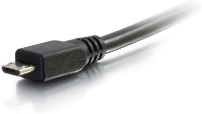 C2g/ cables to go C2G USB Cable, Micro USB Cable, USB 2.0 Cable, USB A to B Cable, 6.56 Feet (2 Meters), Black, Cables to Go 27365 Black 6.6 Feet USB A Male to Micro B Male