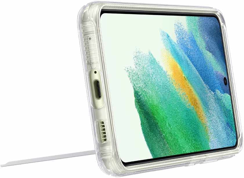 Samsung Clear Standing Cover Galaxy S21 FE Clear