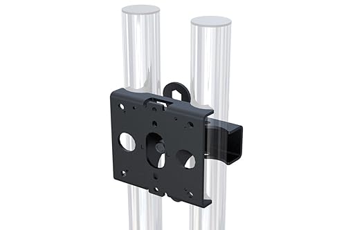 Premier Mounts PSD-HDCA Clamp Mount for Cart - Black - 500 lb Load Capacity - 100 x 100, 200 x 200 - VESA Mount Compatible